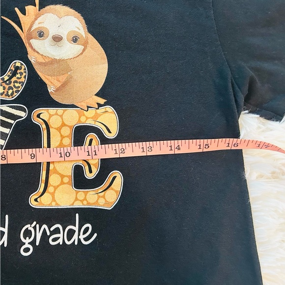 Love third grade school uniform shirt. Girls M. Black - Picture 4 of 5